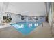 Indoor heated pool and jacuzzi in well-maintained community center at 5523 N Ocean Blvd. # 1601, Myrtle Beach, SC 29577