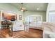 Spacious living room features hardwood floors, neutral color palette, and ample natural light at 569 Miromar Way, Myrtle Beach, SC 29588