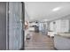 View from entryway into living room and kitchen at 789 University Forest Circle, Conway, SC 29526