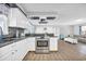 Modern kitchen with stainless steel appliances and granite countertops at 789 University Forest Circle, Conway, SC 29526