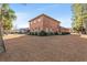 Brick home with large backyard and palm trees at 8223 Forest Lake Dr., Conway, SC 29526