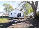 Backyard view with deck and surrounding homes at 916 Maple St., Mullins, SC 29574