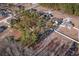 Aerial view of a neighborhood with several houses and empty lots at 9815 W Highway 19, Loris, SC 29569