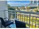 Balcony view of the ocean and resort at 9820 Queensway Blvd. # 206, Myrtle Beach, SC 29572