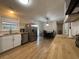 Modern kitchen with stainless steel appliances and butcher block countertops at 10 Buckthorn St., Andrews, SC 29510