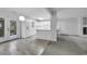 Kitchen with white cabinets, tile floor, and island at 101 Bent Tree Ln., Pawleys Island, SC 29585