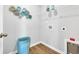 Laundry room with shelving and light colored flooring at 109 Foxford Dr., Conway, SC 29526