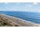 Aerial view of beach and oceanfront property at 1105 S Ocean Blvd. S # 1236, Myrtle Beach, SC 29577