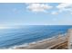 Breathtaking panoramic view of the ocean and sandy beach at 1105 S Ocean Blvd. S # 1236, Myrtle Beach, SC 29577