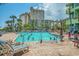 Large outdoor pool perfect for swimming and recreation at 1105 S Ocean Blvd. S # 1236, Myrtle Beach, SC 29577