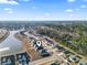 Wide aerial view of the neighborhood and the property location at 1164 Maxwell Dr., Little River, SC 29566