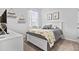 Bedroom with a double bed, coastal decor, and white dresser at 1164 Maxwell Dr., Little River, SC 29566