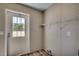 Laundry room with exterior access and shelving at 122 Willie Mays Pl., Aynor, SC 29511