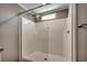 Large walk-in shower with glass enclosure at 122 Willie Mays Pl., Aynor, SC 29511