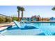 Relaxing pool area with floating loungers at 1303 S Ocean Blvd., North Myrtle Beach, SC 29582