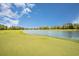 Scenic golf course view with a tranquil lake at 1350 Mcmaster Dr. # C, Myrtle Beach, SC 29575