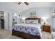 Spacious main bedroom with ensuite bathroom and ample closet space at 1420 Jardine Loop, Little River, SC 29566