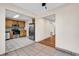 Open dining area with view into kitchen and hallway at 1553 Landing Rd., Myrtle Beach, SC 29577