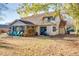 Spacious backyard with patio, screened porch, and plenty of green space at 1751 Gibson Ave., Surfside Beach, SC 29575