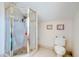 Bathroom with glass shower and tiled floors at 1751 Gibson Ave., Surfside Beach, SC 29575