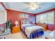 Cozy bedroom with nautical decor and ample closet space at 1751 Gibson Ave., Surfside Beach, SC 29575