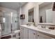 Double vanity bathroom with a large shower at 1811 Berkley Village Loop, Myrtle Beach, SC 29579