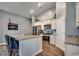 Modern kitchen with stainless steel appliances and granite countertops at 1811 Berkley Village Loop, Myrtle Beach, SC 29579