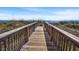 Beach access via wooden boardwalk at 1820 N Ocean Blvd. # 102D, North Myrtle Beach, SC 29582