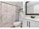 Clean and updated bathroom with shower/tub combo at 1851 Colony Dr. # 5E, Surfside Beach, SC 29575