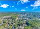 Aerial view of beachfront neighborhood at 19 Springfield Rd., Pawleys Island, SC 29585