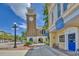 Indigo Bakery sits on a quaint street with a clock tower at 1900 Allston St., Georgetown, SC 29440