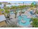 Aerial view of resort with multiple pools and water features at 208 74Th Ave. N # 2319, Myrtle Beach, SC 29572