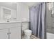 Clean bathroom with tub and shower at 208 74Th Ave. N # 2319, Myrtle Beach, SC 29572