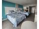 Bedroom with two double beds and ocean view at 2401 S Ocean Blvd. # 363, Myrtle Beach, SC 29577