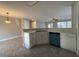 Modern kitchen with light cabinets and tiled floors at 2958 Mary Hines Ln., Georgetown, SC 29440