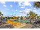 Resort-style pool with water slide and lounge chairs at 3000 Ocean Blvd. N # 1905, Myrtle Beach, SC 29577