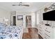 Main bedroom with ensuite bathroom access at 304 Spartina Ct., North Myrtle Beach, SC 29582