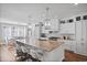 Spacious kitchen with white cabinets, granite countertops, and stainless steel appliances at 304 Spartina Ct., North Myrtle Beach, SC 29582