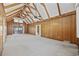 Living room with vaulted wood ceilings and carpeted floors at 324 56Th Ave. N, North Myrtle Beach, SC 29582