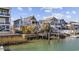 Elevated home on the water with private dock and boardwalk at 324 56Th Ave. N, North Myrtle Beach, SC 29582