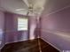 Bright bedroom with hardwood floors and ceiling fan at 3757 Methodist Rehobeth Rd., Galivants Ferry, SC 29544