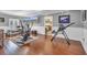 Home gym with exercise equipment and hardwood floors at 4375 Winged Foot Ct., Myrtle Beach, SC 29579