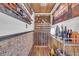 Well-stocked wine cellar with cork-tiled walls at 4375 Winged Foot Ct., Myrtle Beach, SC 29579