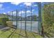 Community tennis court with chain link fence at 4490 Little River Inn Ln. # 2203, Little River, SC 29566