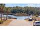 Scenic waterfront view with private boat dock and access at 4552 River Rd., Little River, SC 29566