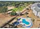 Resort-style pool with plenty of lounge chairs for relaxing at 4886 Luster Leaf Circle # 404, Myrtle Beach, SC 29577