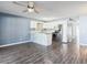 Open living space with kitchen and access to patio at 500 Fairway Village Dr. # 7-F, Myrtle Beach, SC 29588