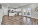 Modern kitchen with white cabinets and stainless steel appliances at 5023 Sweet Birch Lane, Conway, SC 29526