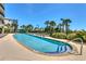 Expansive outdoor pool with plenty of lounge chairs at 5310 N Ocean Blvd. N # 207, Myrtle Beach, SC 29577