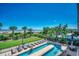 Expansive pool area with beach access and ocean views at 5310 N Ocean Blvd. N # 207, Myrtle Beach, SC 29577